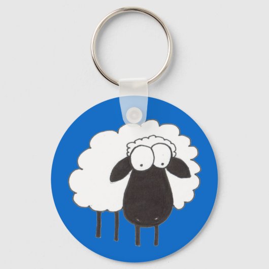 羊 キーホルダー (正面)