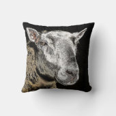 羊 クッション (裏面)