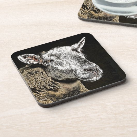 羊 コースター (左側)