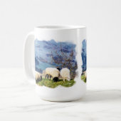 羊 コーヒーマグカップ (正面左)