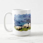羊 コーヒーマグカップ (左)