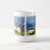 羊 コーヒーマグカップ (中央)