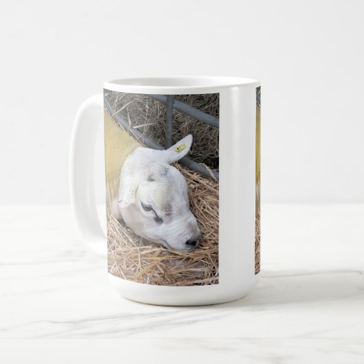 羊 コーヒーマグカップ (正面左)