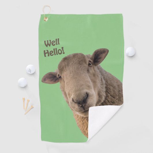 羊 ゴルフタオル (インサイチュ)