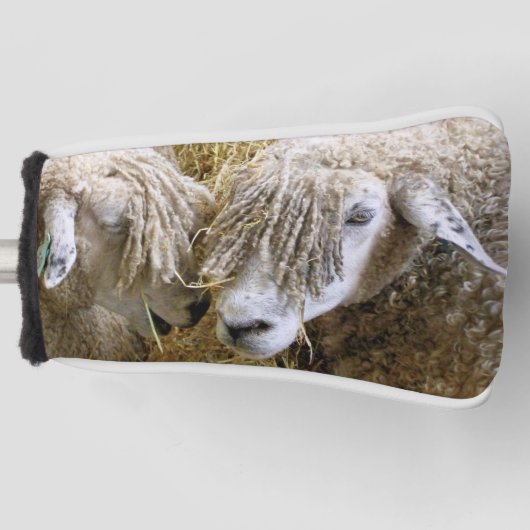 羊 ゴルフヘッドカバー (正面)