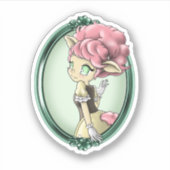 羊 シール (正面)