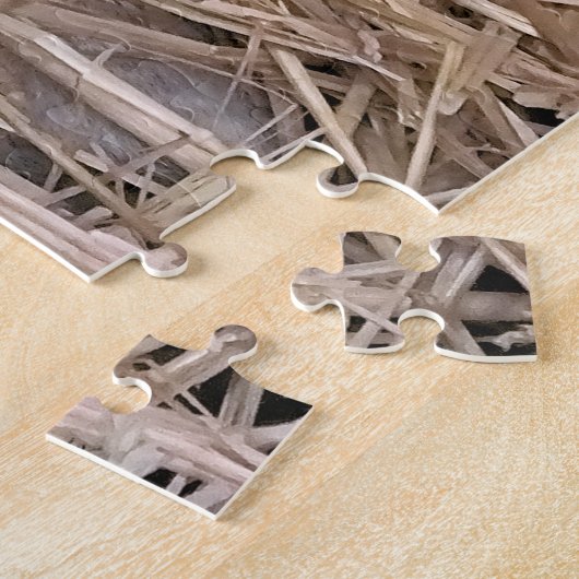 羊 ジグソーパズル (側面)