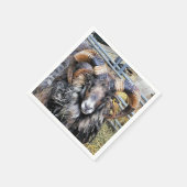 羊 スタンダードカクテルナプキン (角)