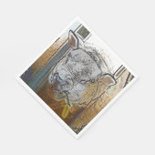 羊 スタンダードランチョンナプキン (角)