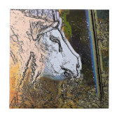 羊 タイル (正面)