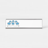 羊 デスクネームプレート (正面)