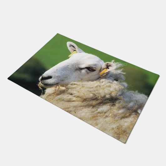 羊 ドアマット (アングル)