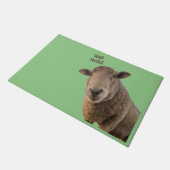 羊 ドアマット (アングル)