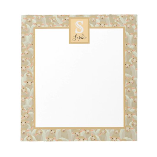 羊 ノートパッド (正面)