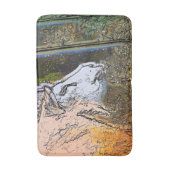 羊 バスマット (正面縦)