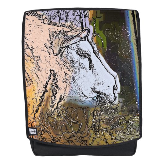 羊 バックパック (正面)