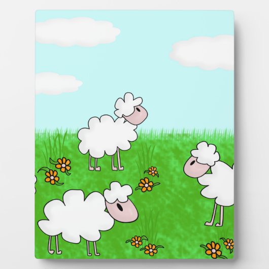 羊 フォトプラーク (正面)