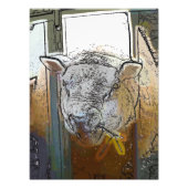 羊 フォトプリント            (正面)