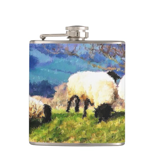 羊 フラスク (正面)