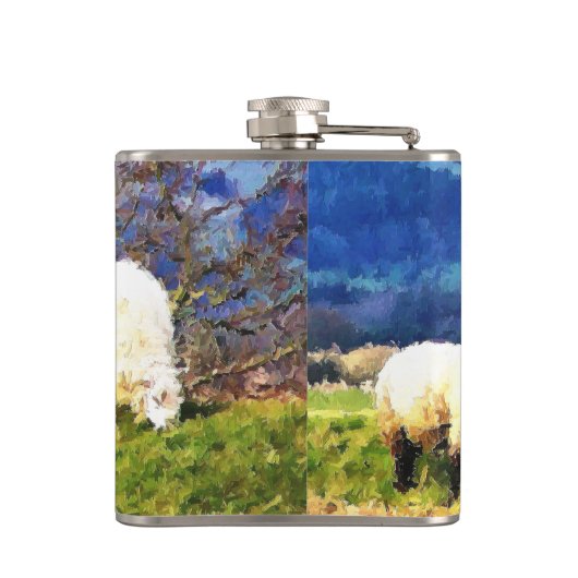 羊 フラスク (裏面)