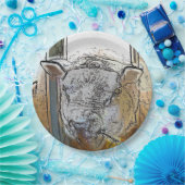 羊 ペーパープレート (パーティー)