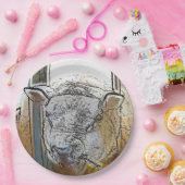 羊 ペーパープレート (パーティー)