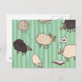 羊 ポストカード (正面/裏面)