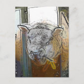 羊 ポストカード (正面)