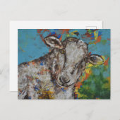 羊 ポストカード (正面/裏面)