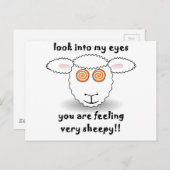 羊 ポストカード (正面/裏面)