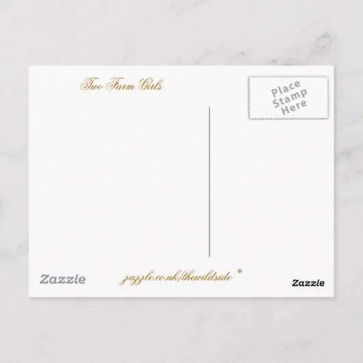 羊 ポストカード (裏面)