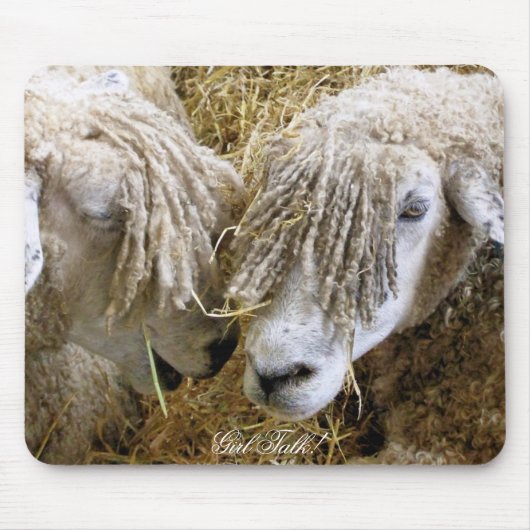 羊 マウスパッド (正面)