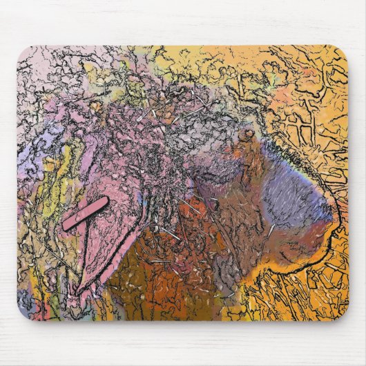 羊 マウスパッド (正面)