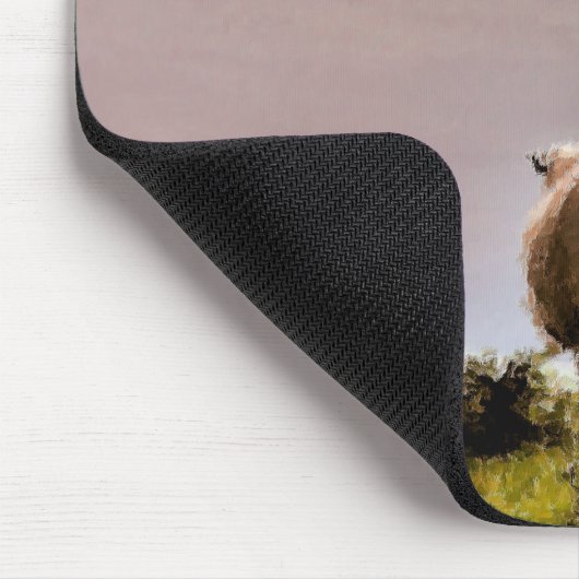 羊 マウスパッド (コーナー)