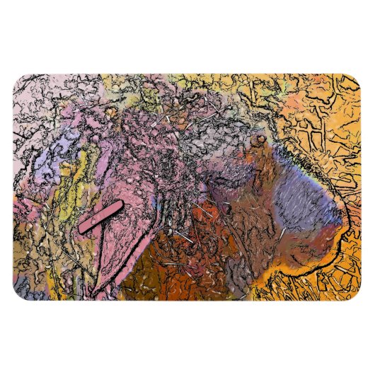 羊 マグネット (横)