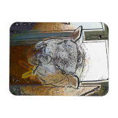 羊 マグネット (横)