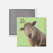 羊 マグネット (正面/裏面)