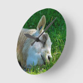 羊 ラウンド壁時計 (傾斜)