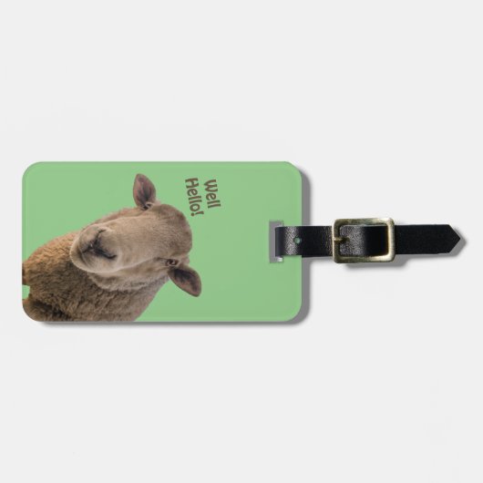 羊 ラゲッジタグ (正面横)