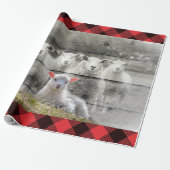 羊 ラッピングペーパー (アンロールド)