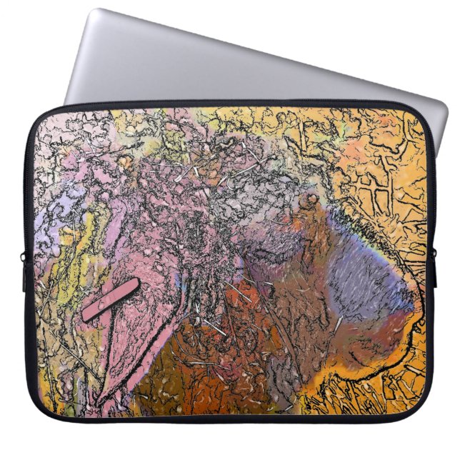 羊 ラップトップスリーブ (正面)