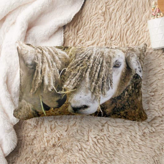 羊 ランバークッション (ブランケット)