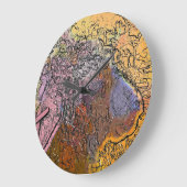 羊 ラージ壁時計 (傾斜)