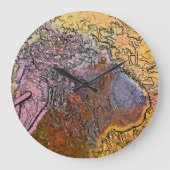 羊 ラージ壁時計 (正面)