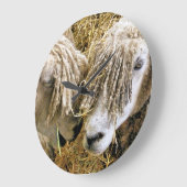 羊 ラージ壁時計 (傾斜)