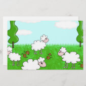 羊 便箋 (正面/裏面)