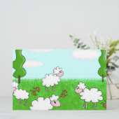 羊 便箋 (スタンド正面)