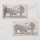 羊 名刺 (正面/裏面)