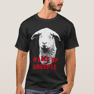 羊、目を覚ます Tシャツ