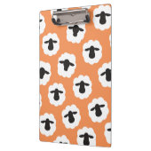 羊・繊維愛{任意の色} クリップボード (左)